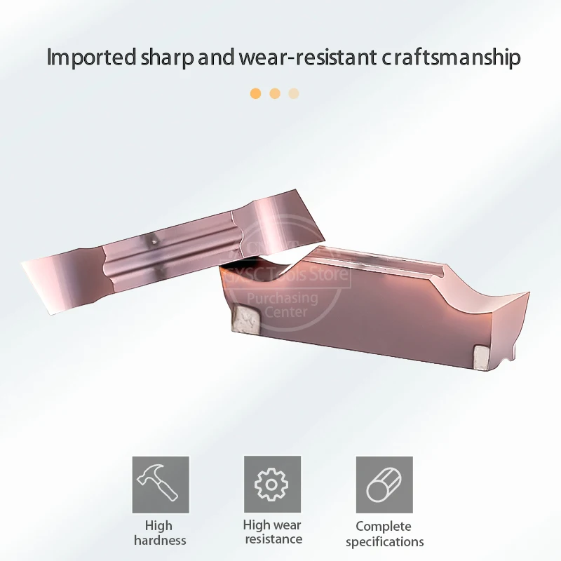 Imagem -03 - Ferramenta Torno Cnc Corte Oblíquo Insert Usinagem Lâminas Cortador Mggn150 Mggn200 Mggn300 Mggn400 Mggn500 R15 L-15 Inserir Aço Inoxidável