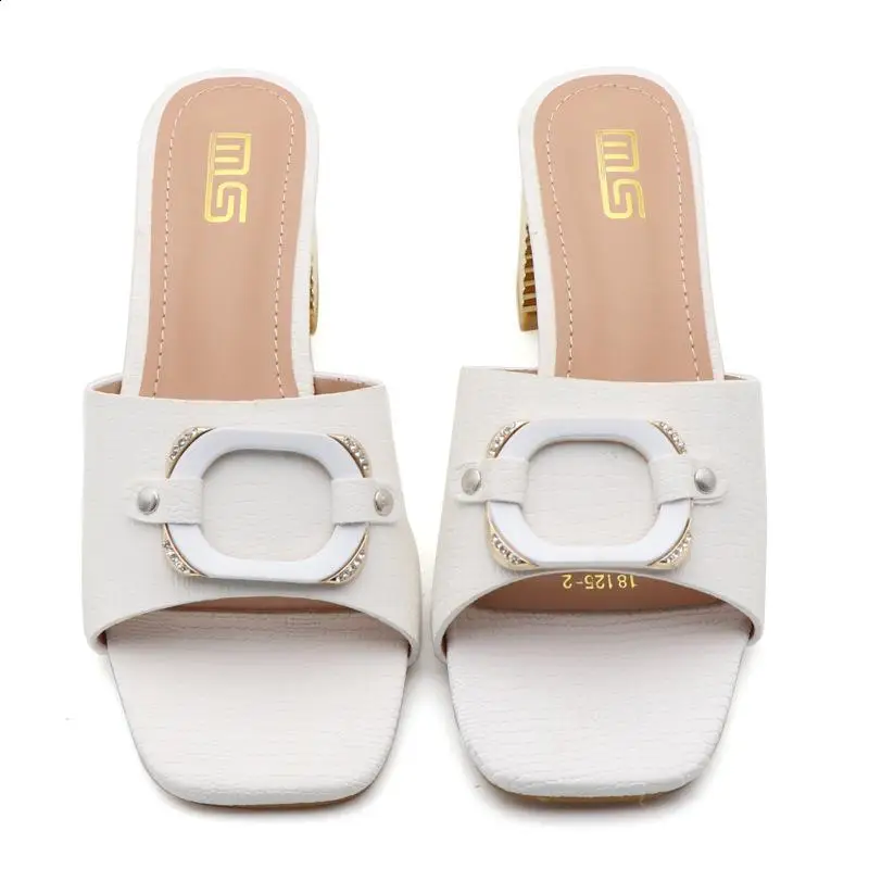 Chaussures Rome à talons bas en caoutchouc PU, chaussures Rome en tissu