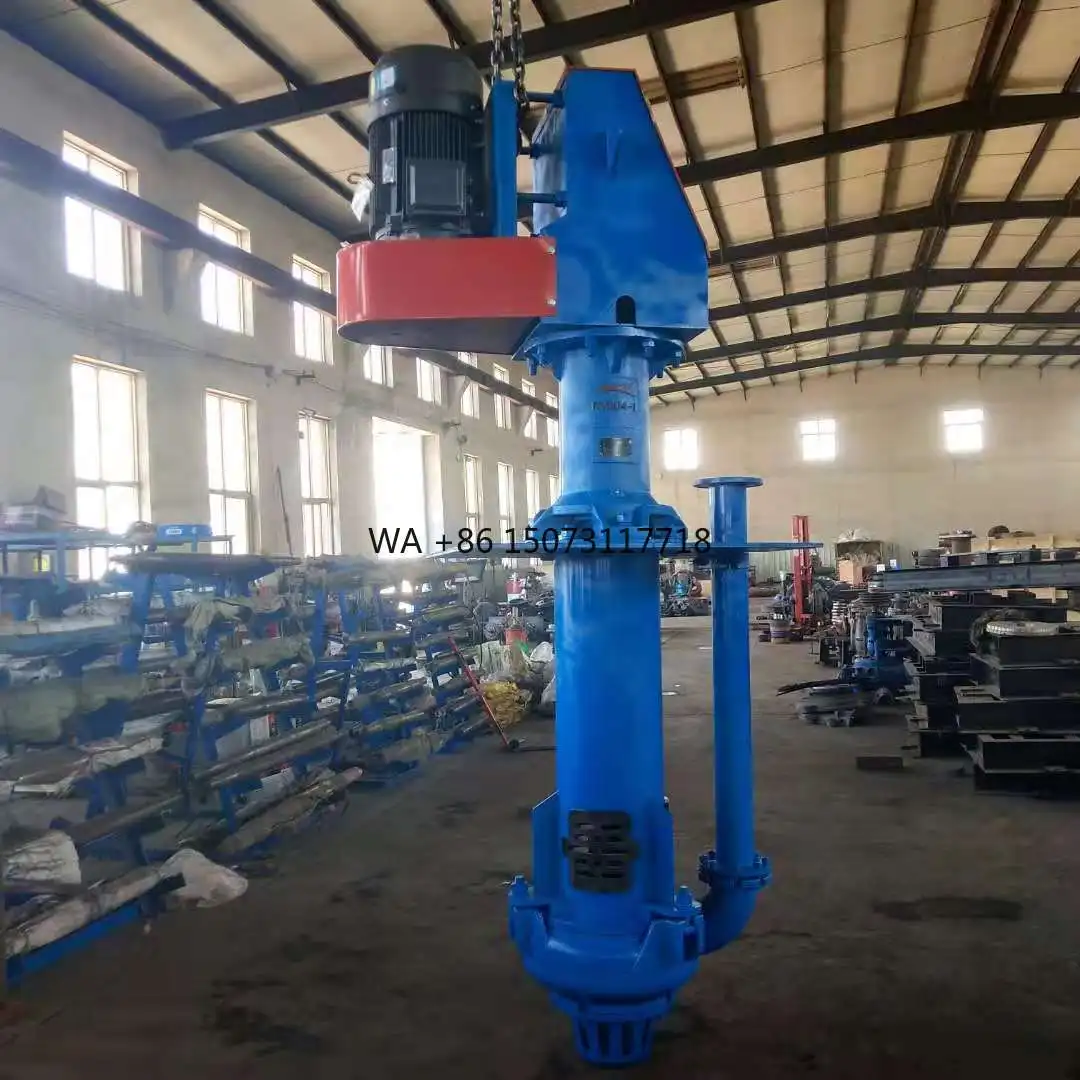 

High Quality Electric Industrial Semi Submersible Vertical Sump Sewage Pump Heavy Duty SP Spindle Sand Mud Gravel Slurry Pump