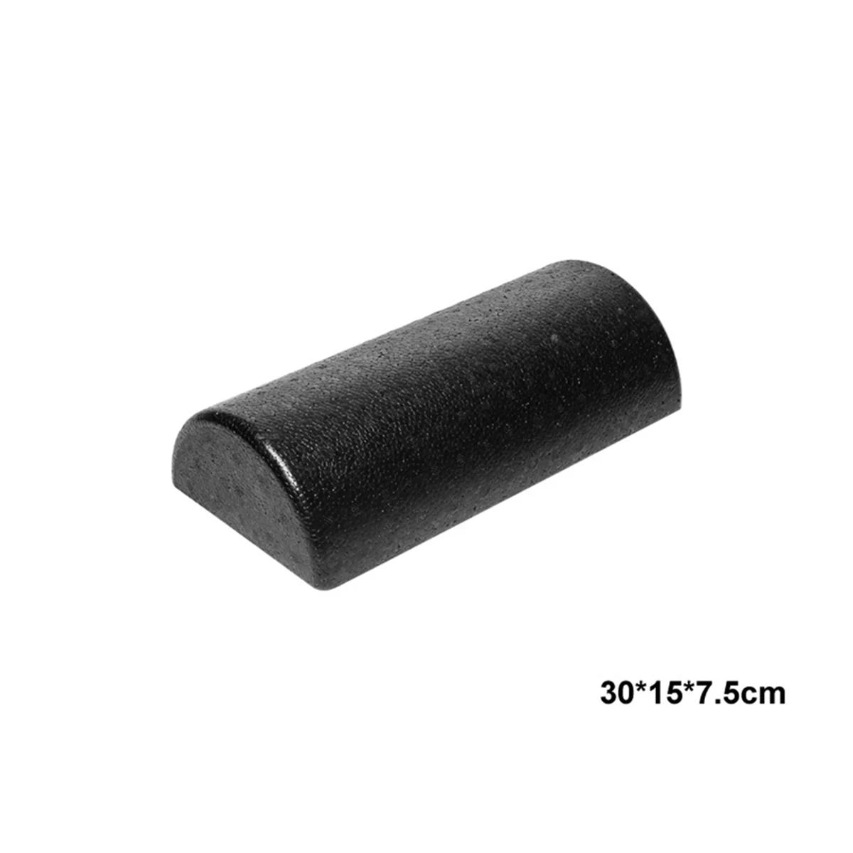 Semicircular Yoga Cylinder Fitness Equipment Yoga Foam Roller Black Yoga Brick