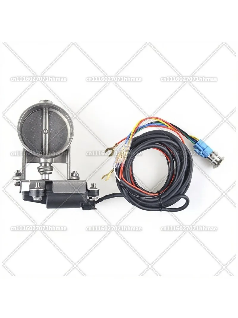 Button Control Electric exhaust control valve Electric Valve Unit Excellent sealing Exhaust Control Valve