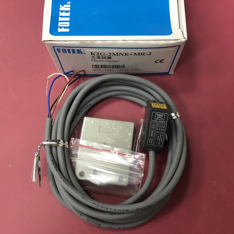 

Оригинальный и подлинный фотоэлектрический переключатель FOTEK Taiwan Yangming Reflection K2G-2MNE поддельный один штраф десять