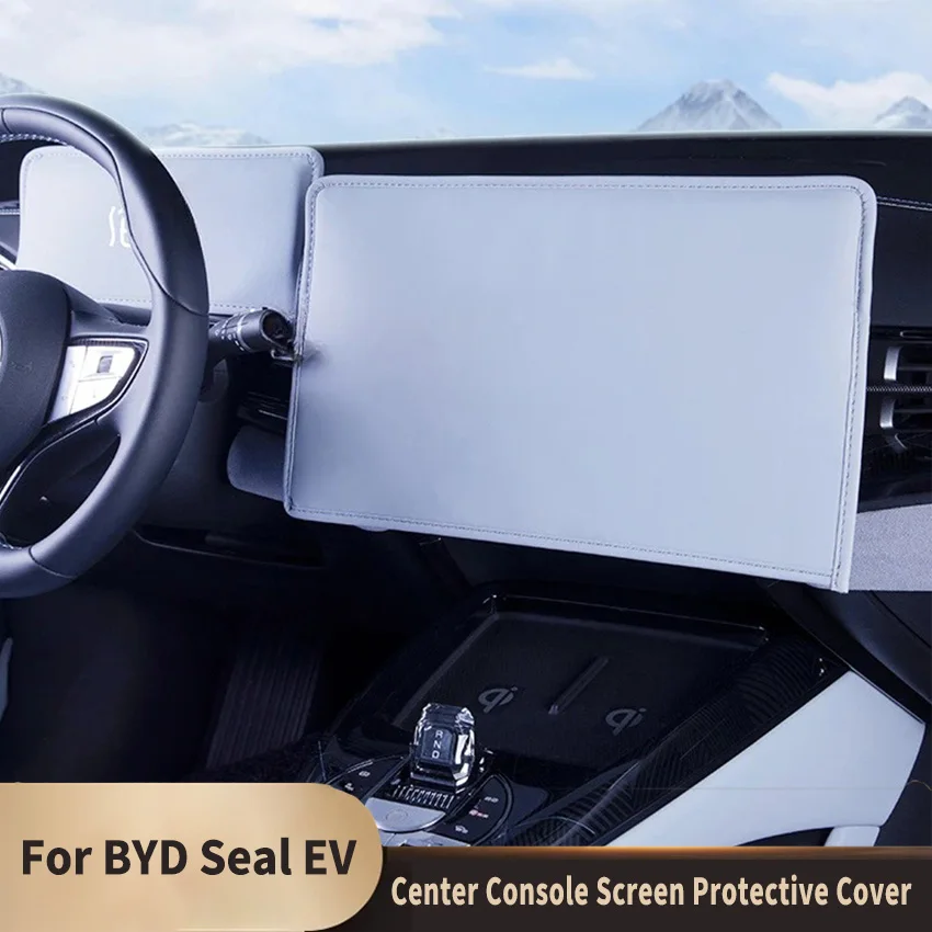 

For BYD Seal EV Navigation Screen Display Protector Sunshade Dustproof Center Console Screen Cover Protector Car Accessories