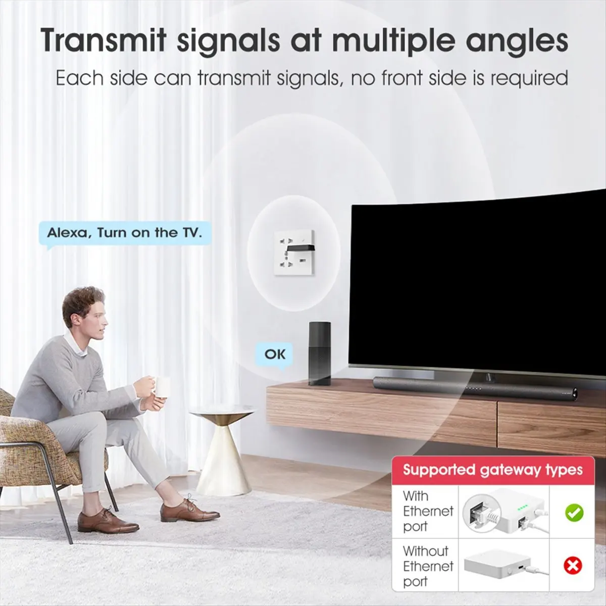 DT56 Tuya Zigbee IR Mini Smart Home Universal Remote Control with Voice Timing for TV Fan Air Conditioner