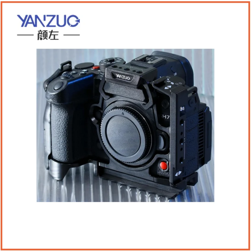 YANZUO Camera Extended Protective Bracket For Panasonic LUMIX Gh7 Camera Cage Lightweight Frame GH7 Metal Expansion Stabilizer