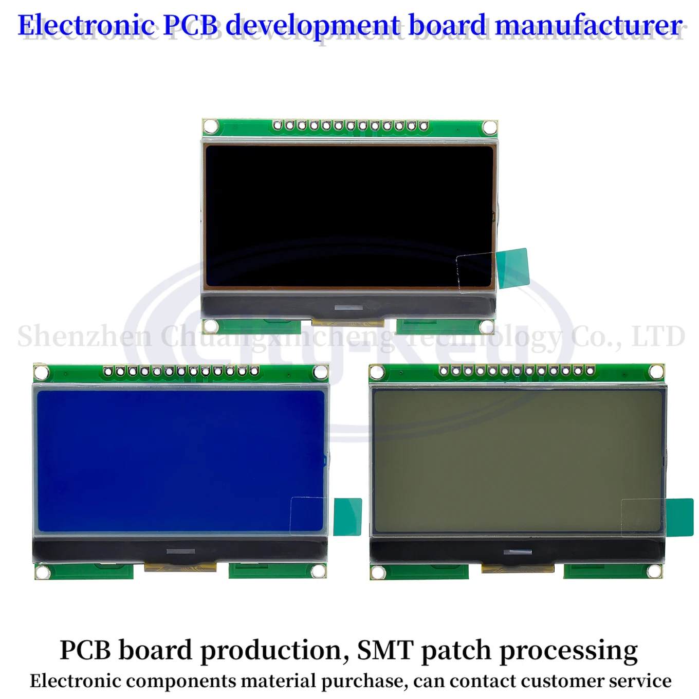 LCD12864 12864-06D, 12864, LCD module, COG, with Chinese font, dot matrix screen, SPI interface