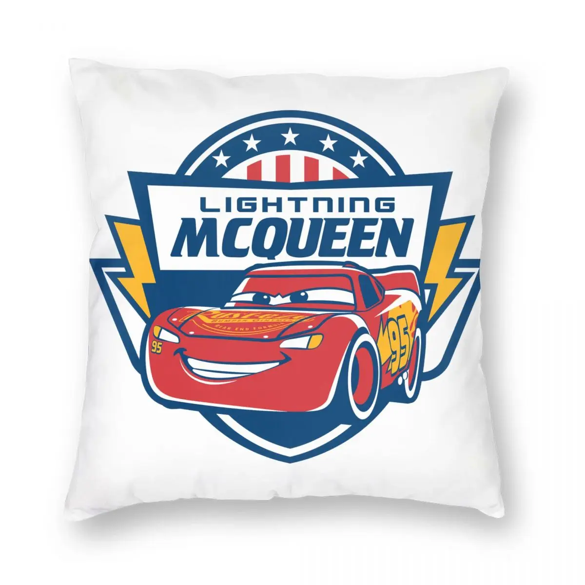 Cars 3 Lightning McQueen Cartoon Pillowcase Soft Polyester Cushion Cover Decorations Pillow Case Cover Home Drop Shipping 45X45