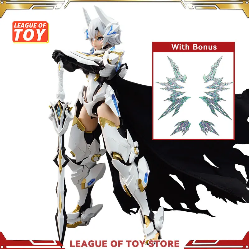 

ANIMESTER GALAHAD 1/12 White Dragon Knight Mecha Musume Frame Arms Girl Robot Girl Model Kit Assembled Toy