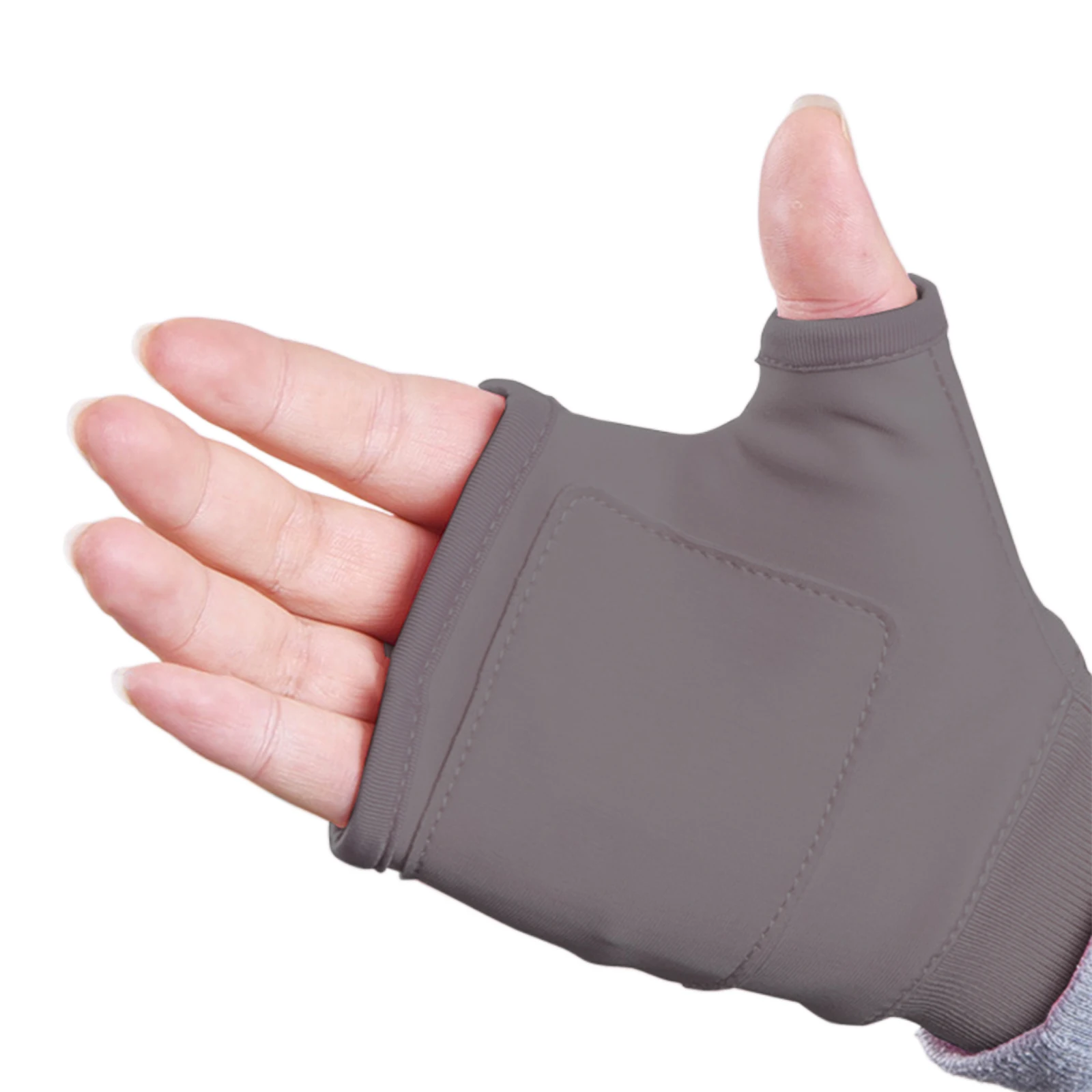 Gants chauffants sans doigts rechargeables USB, 3 niveaux de chauffage, chauffe-mains électriques, gants thermiques pour la pêche, le ski, le snowboard