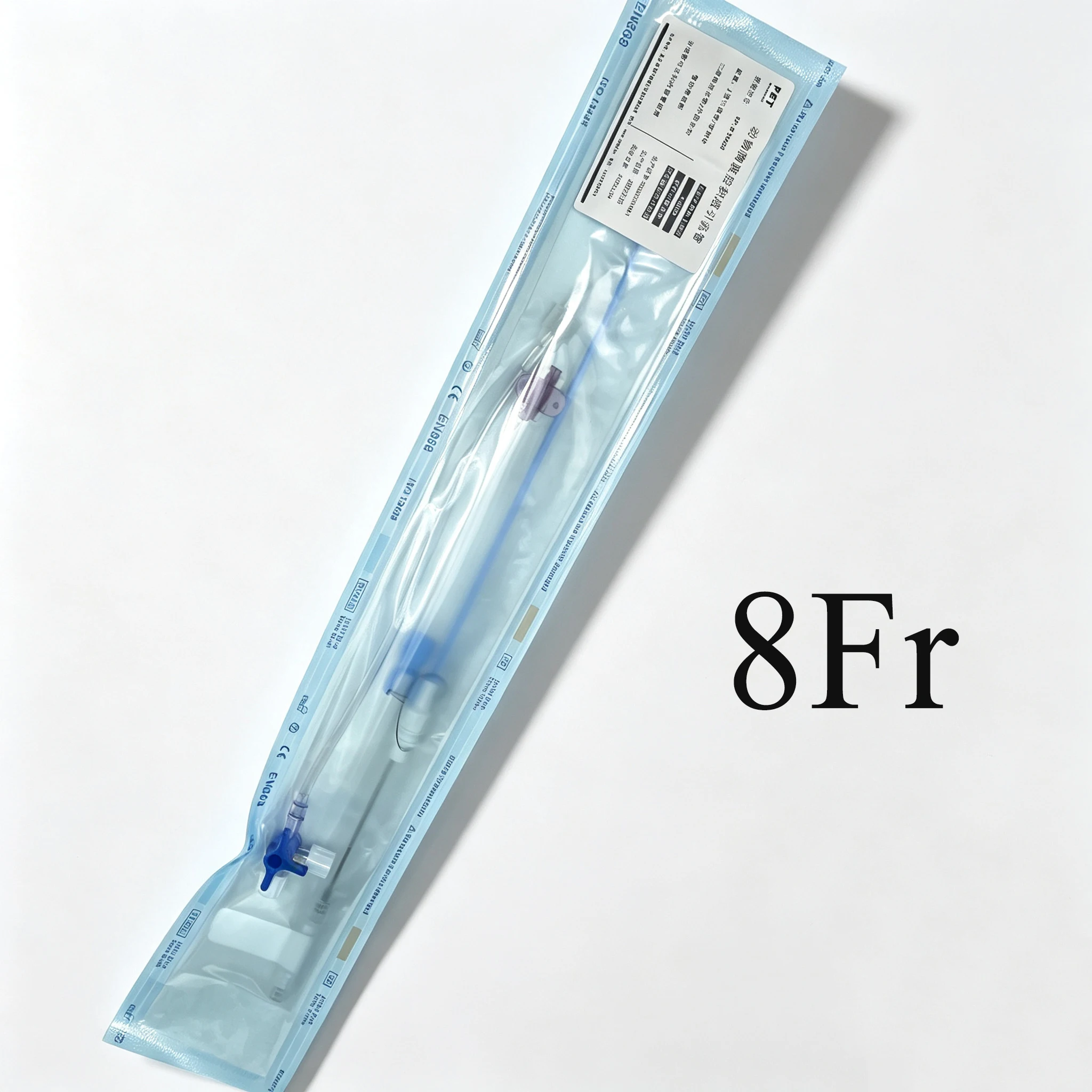 Veterinärmedizinischer Thoraxdrainagekatheter - 6Fr/8Fr/10Fr Medizinisches Polyurethan - Weich & Röntgenundurchlässig für die Thoraxdrainage bei Kleintieren – Detail 2
