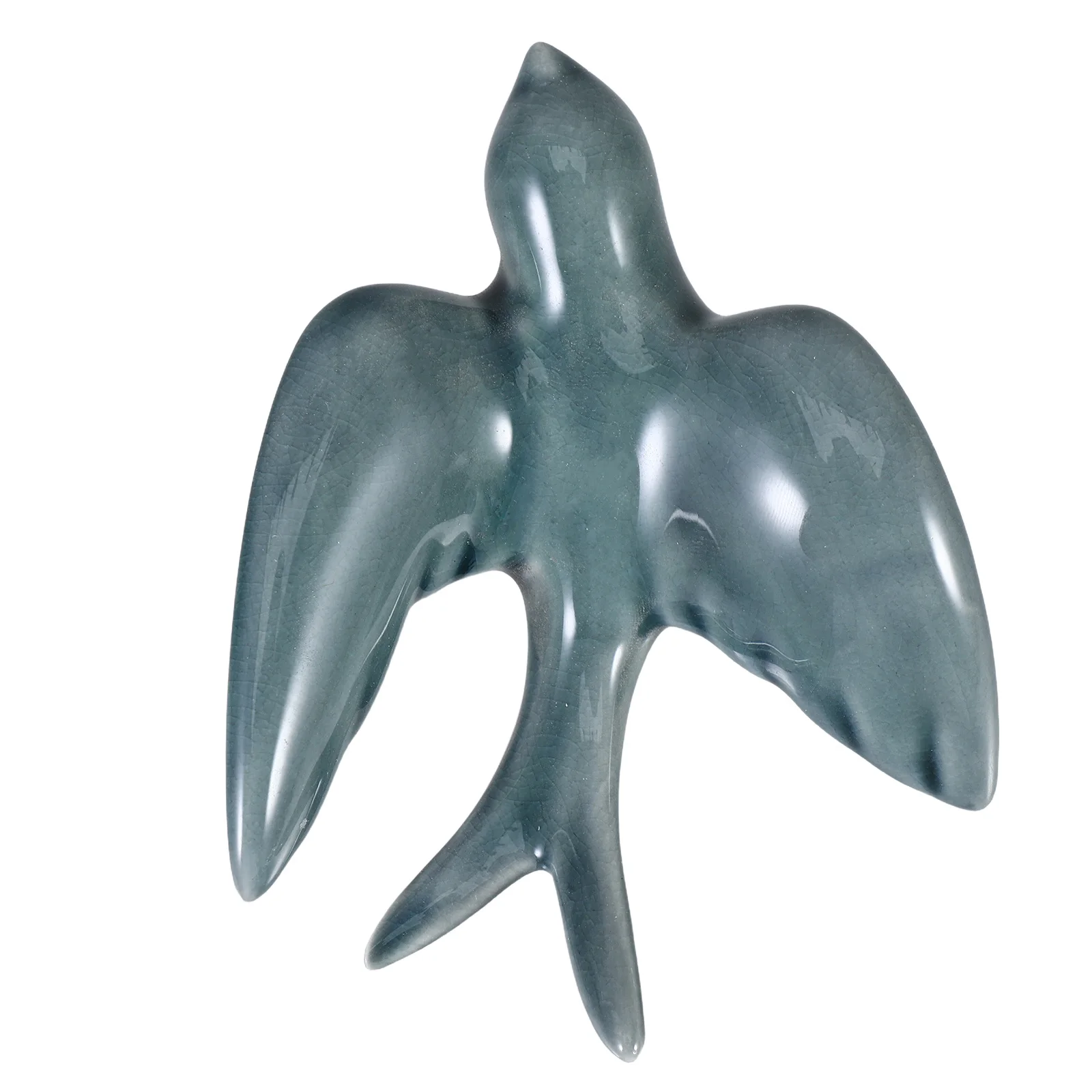 

Ceramic Brass Swallow Wall Art Flying Bird Wall Hanging Sculpture for Home Bedroom Decorative Decor Home Swallow Decor