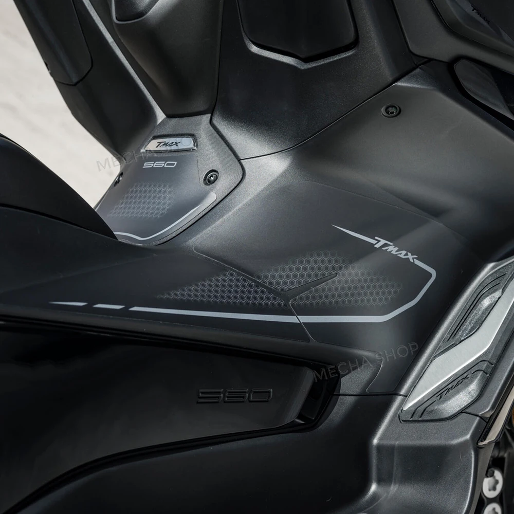 For TMAX 560 TMAX560 2025 2022 2023 2024 Accessories Central Pedal Area Decorative Motorcycle Stickers