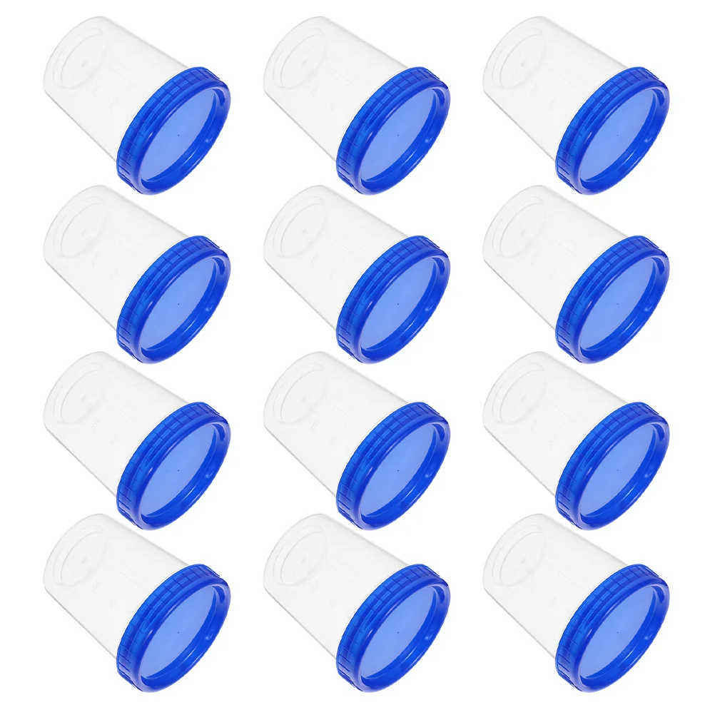 

16Pcs Graduated Measuring Cup Clear Scale Durable PP Laboratory Kitchen Tool 120ml Capacity Sample Cups Specimen Cup