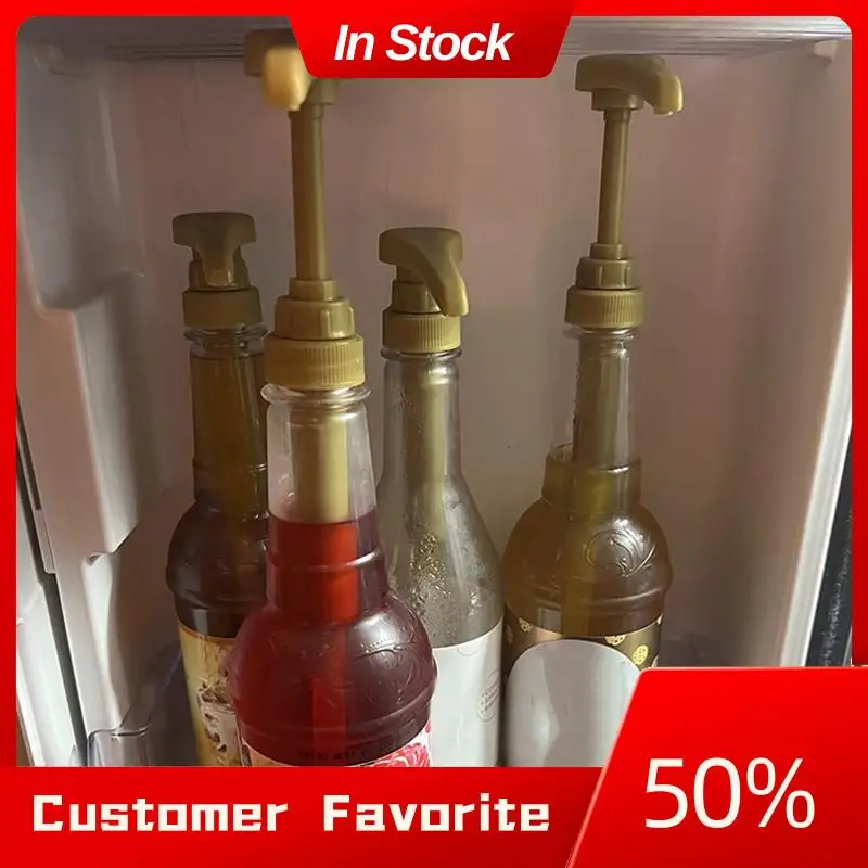 Top Sale Coffee Syrup Pump Dispenser, Fits 25.4 Oz/750Ml Coffee Flavoring Syrup Bottles, For Home Coffee Bar Mixes, Tea, 24 Pack