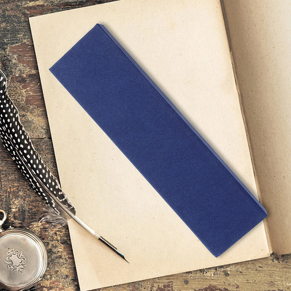 4 قطعة علبة هدية فارغة لقلم الحبر حامل واحد منظم عملي حقيبة قماش صندوق عرض لقلم النافورة #4