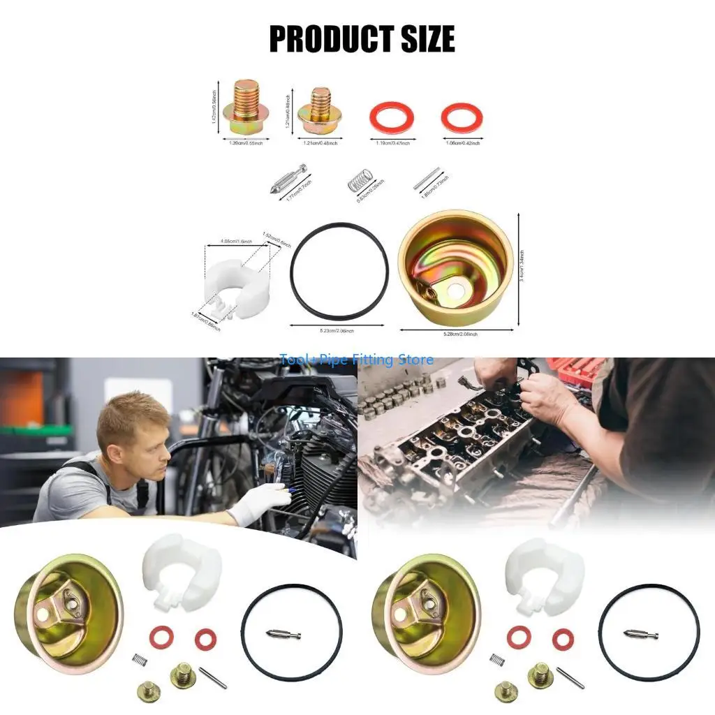 F92B Carburetor Replacement Carburetor For GX120 GX160 GX200 Gasket Carburetor Chamber Needle Valves Accessories