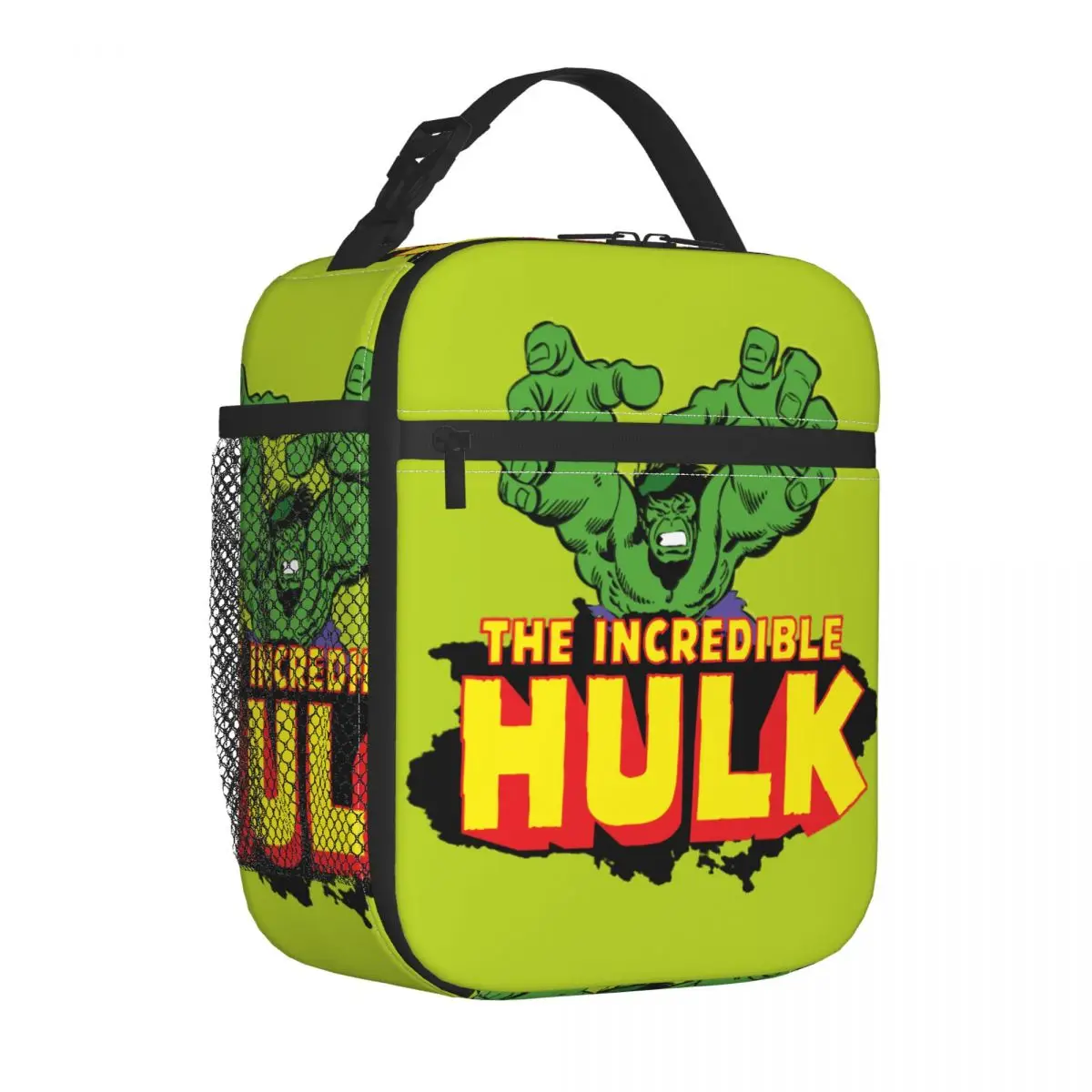 The Incredible Hulk Logo Insulated Lunch Bags Thermal Bag  Lunch Container Leakproof Tote Lunch Box Men Women Office Travel