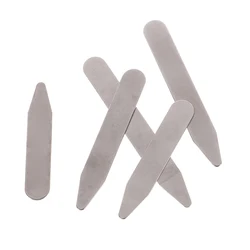 Stainless Steel Collar Stay Stiffeners Bones For Bussiness Party Shirt Men's Gift Silver Collar Support Man Jewelry