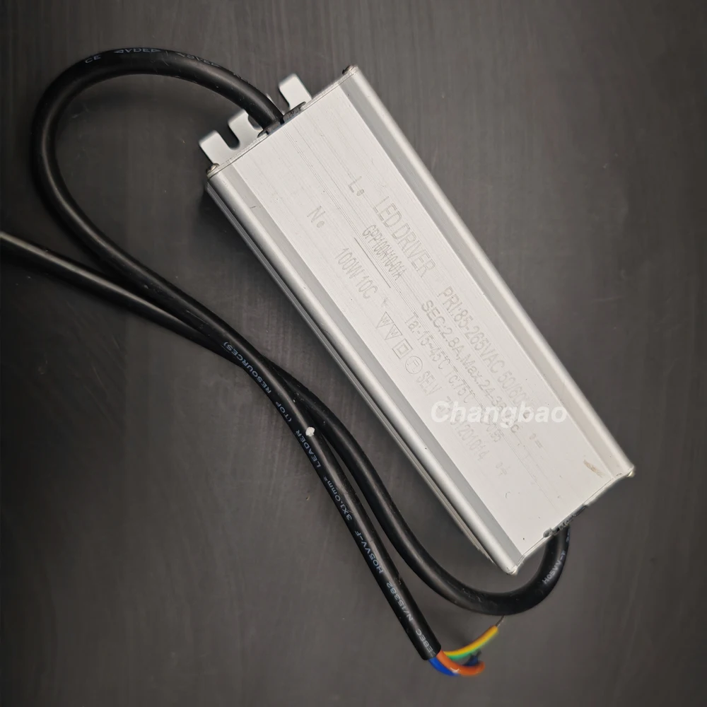100W Constant Current High Power Led Driver 20-38VDC 3000mA