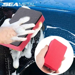 SEAMETAL Car Wash Mud Magic Clay Sponge Bar Block Pad Cleaning Eraser Wax Polisher Tool Remove Contaminants Car Wash Accessories