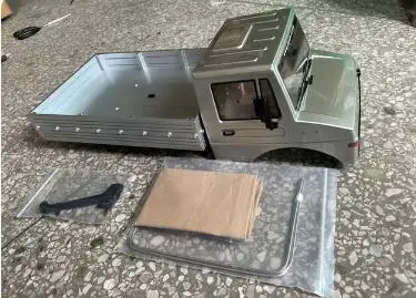 1/10 RC unimog U4000 Soft Body Fits TRX4 BRONCO BAJA1000 Land