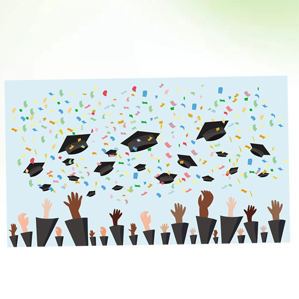 

3D Graduation Season Blackboard Photo Background 90x150cm Premium Photography Backdrop Party Wall Decoration Studio Photo Prop