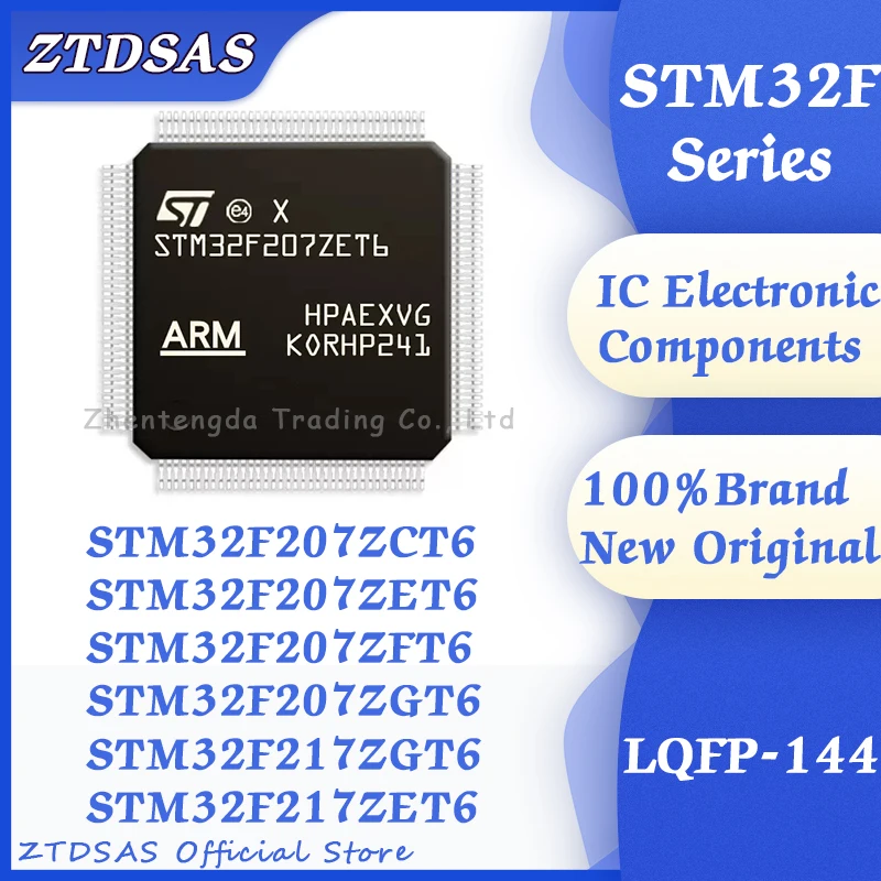 

STM32F207ZCT6 STM32F207ZET6 STM32F207ZFT6 STM32F207ZGT6 STM32F217ZGT6 STM32F217ZET6 STM32F207 STM32F217 STM32F STM32 STM IC MCU