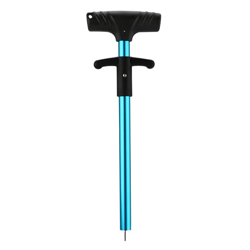 Extractor de ganchos tipo T portátil, removedor de ganchos, removedor de ganchos, removedor de ganchos de aleación de aluminio