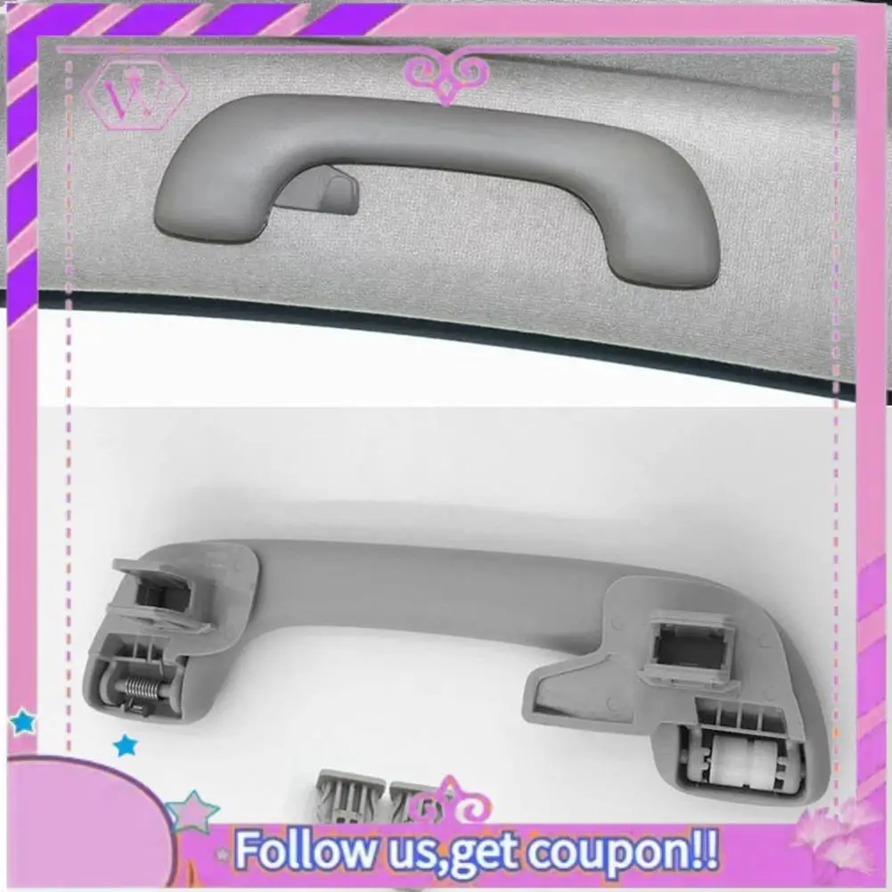 

A90U-Car Roof Handle Main And Co-Pilot Side Armrest Handle Replacement For Benz Smart Fortwo 453 2015+ Accessories, With Hook