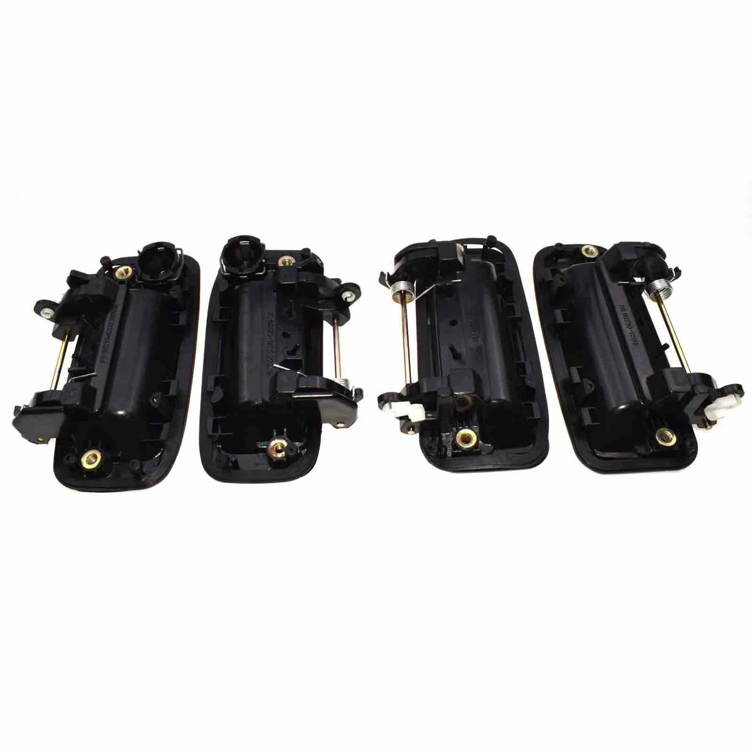 4 PCS(Front Rear Left Right)Outside Outer Exterior Door Handle For Toyota Corolla 1988-1992 69210-12110 69220-12110