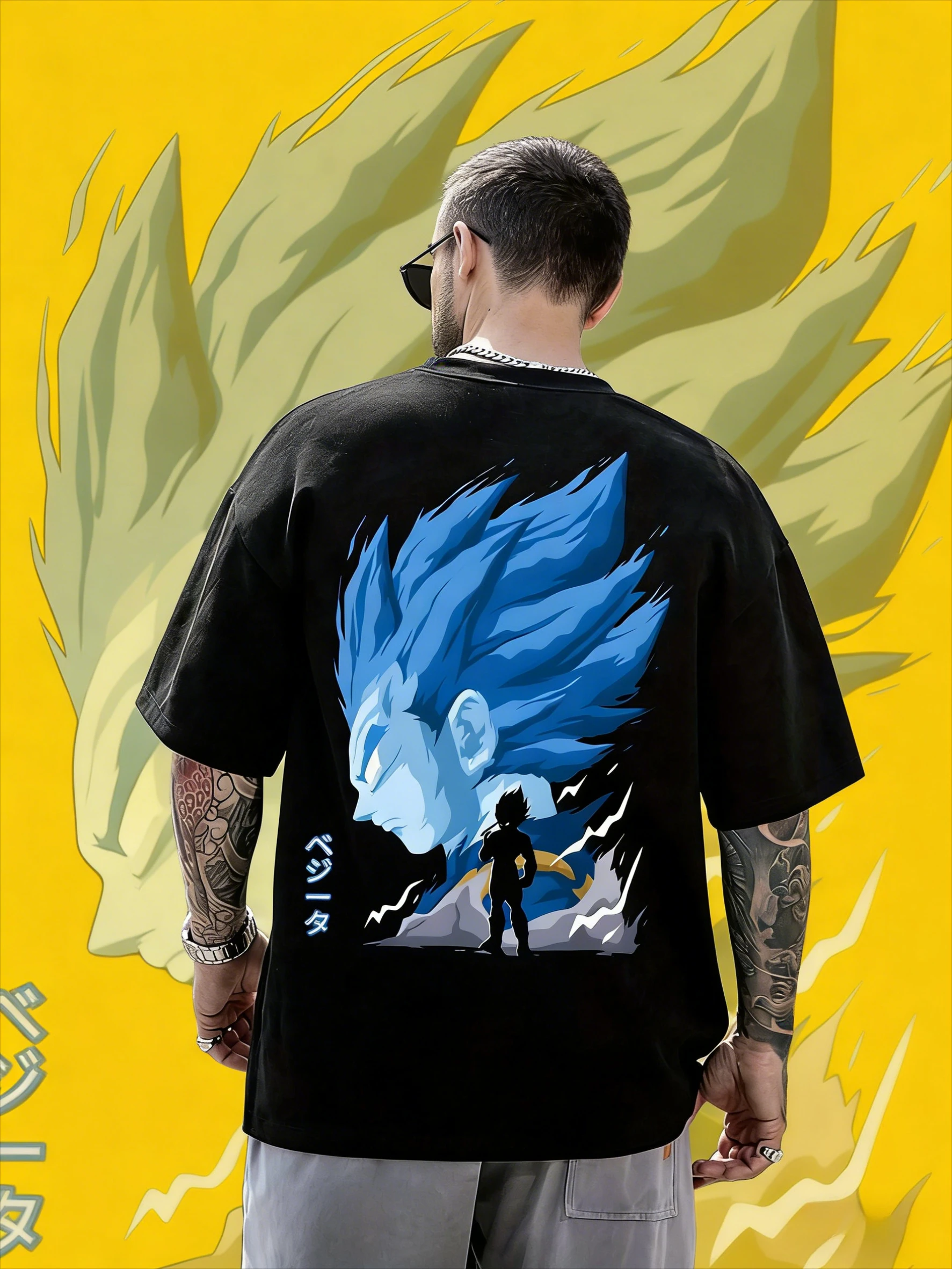 2026 Neues Sommer-T-Shirt zum 40. Jubiläum von Dragon Ball mit Master Roshi, 100% Baumwolle, Anime-Druck, Übergröße, Lässige Streetwear, Unisex