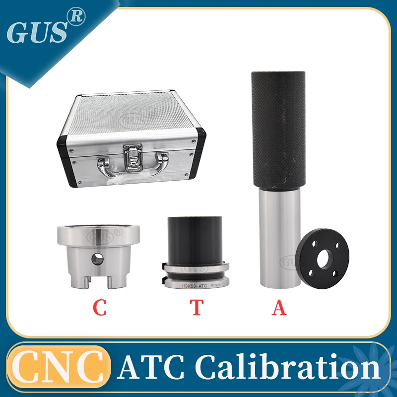 Test Rod Spindle Tools HSK25E 32E 40E 32A 40A ATC Spindle The Calibration Testing Equipment ISO20 25  for CNC Machine Lathe