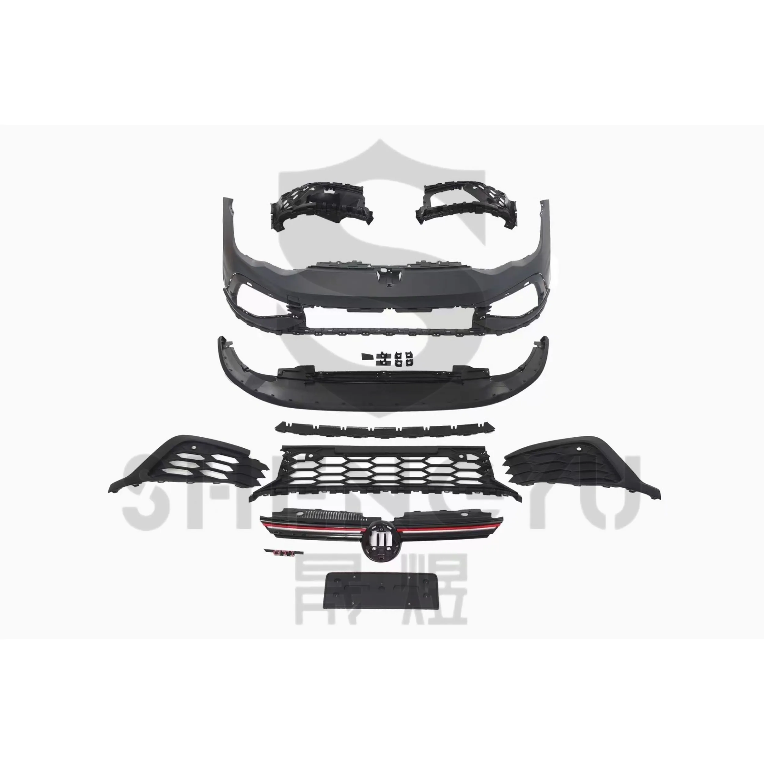 

Auto Body Systems for Volkswagen Golf 8 GTI Upgrade to GTI Clubsport Model Include Front Bumper Assembly with Rear Diffuser