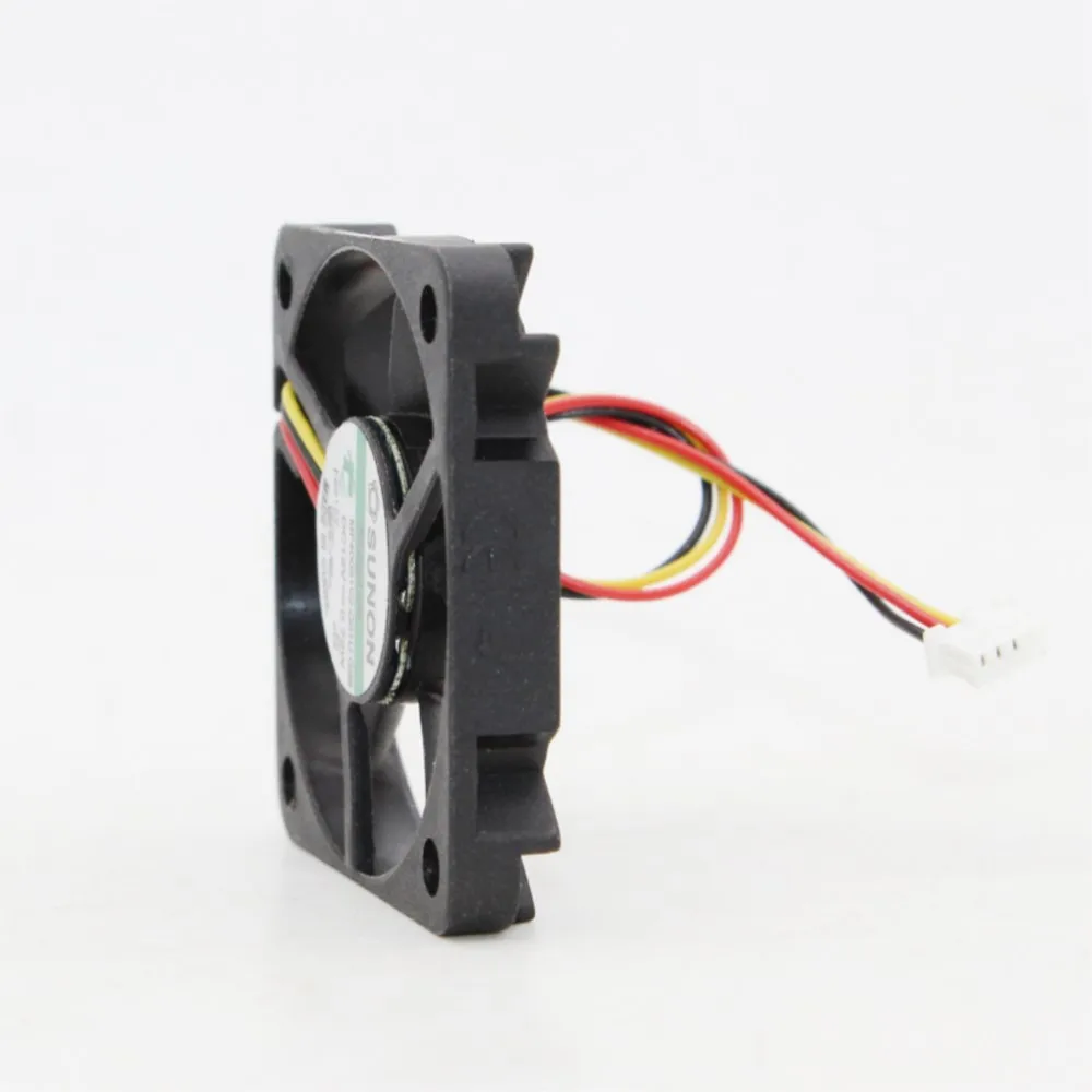 2pcs SUNON MF40061V2-Q01U 4cm 12V Ventilador de resfriamento ultrafino, 6000RPM, 5,5CFM, 25,3 dBA para mini PCs, rede e uso industrial