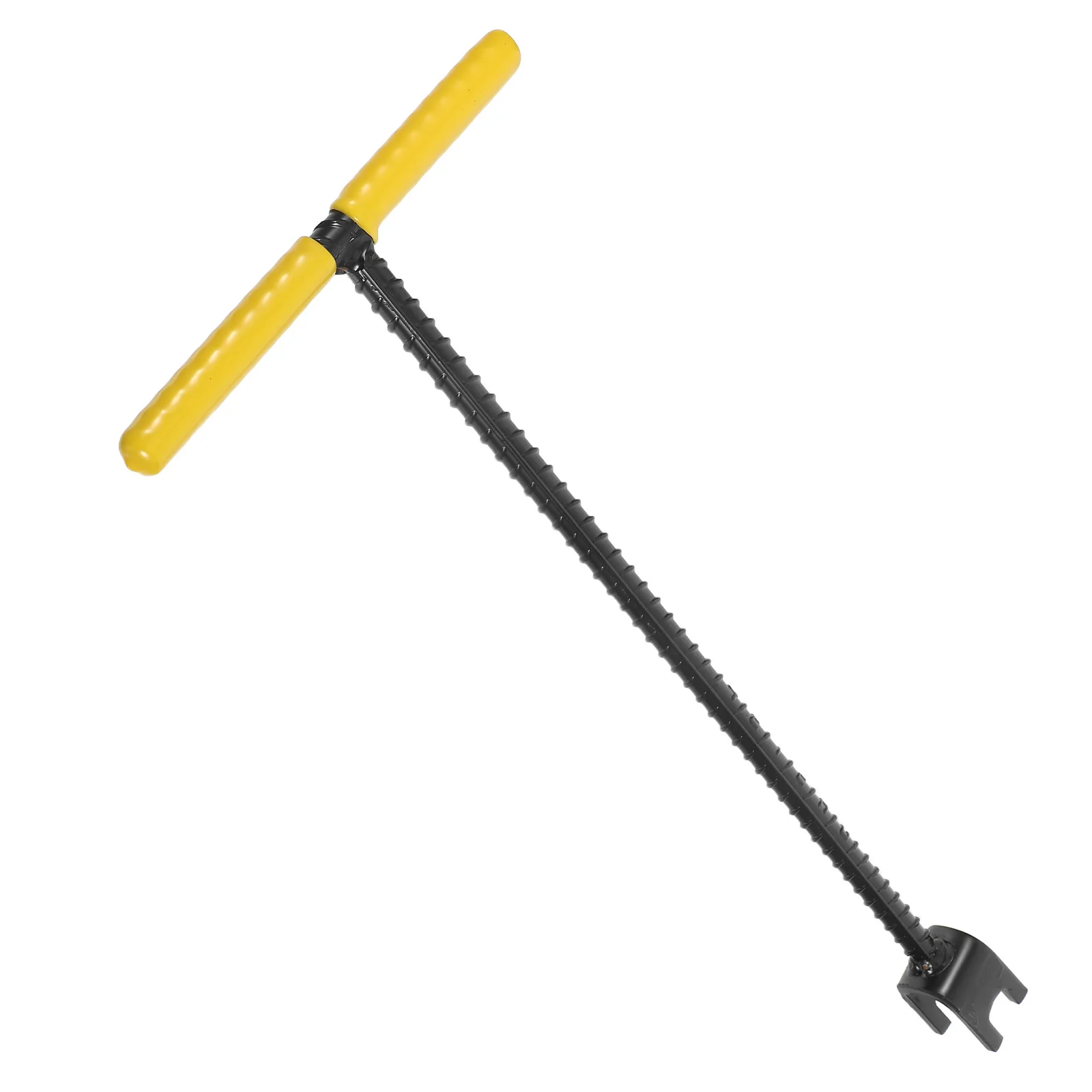 

17 Inch Water Meter Key Extended T-Handle Valve Tool For Water Gas Heating Shut Off Stainless Steel Plumbing Wrench - Tap