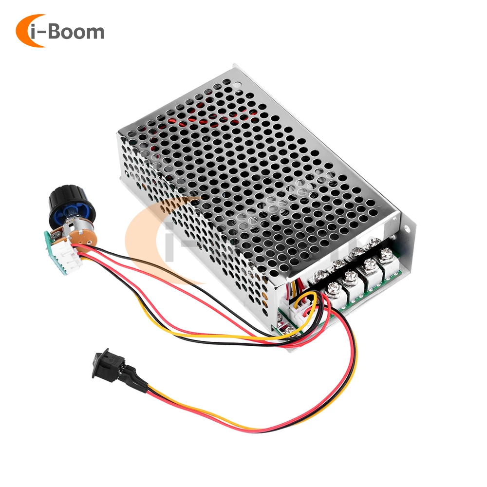 

DC10-50V 100A регулятор скорости двигателя ШИМ модуляция ширины импульса программируемое управление ПЛК вперед/назад с переключателем