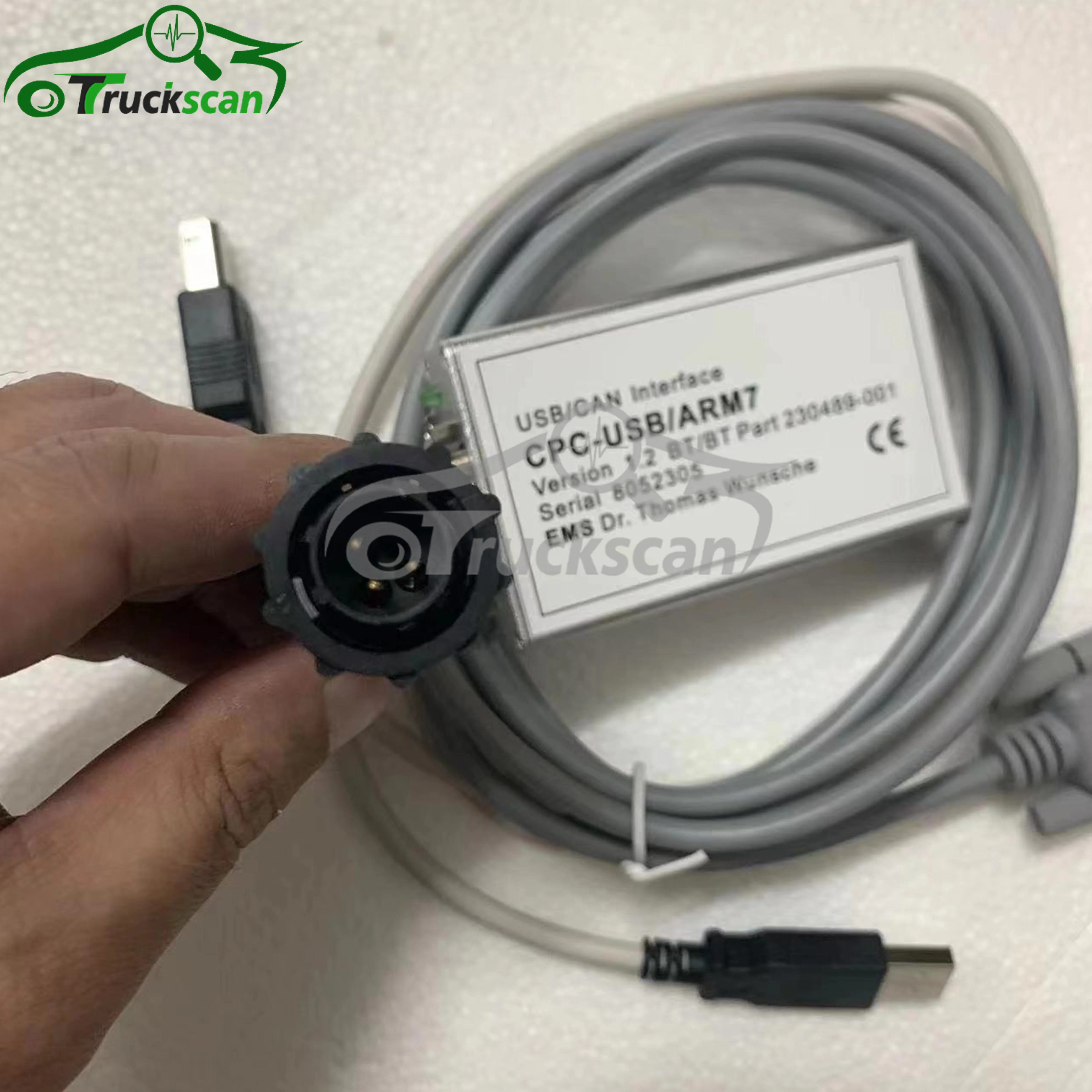 

TruckCom BT for BT EMS CAN Suite+Service Bases TruckCom USB CAN Interface ARM7 BT Forklift Truck Diagnostic Tool