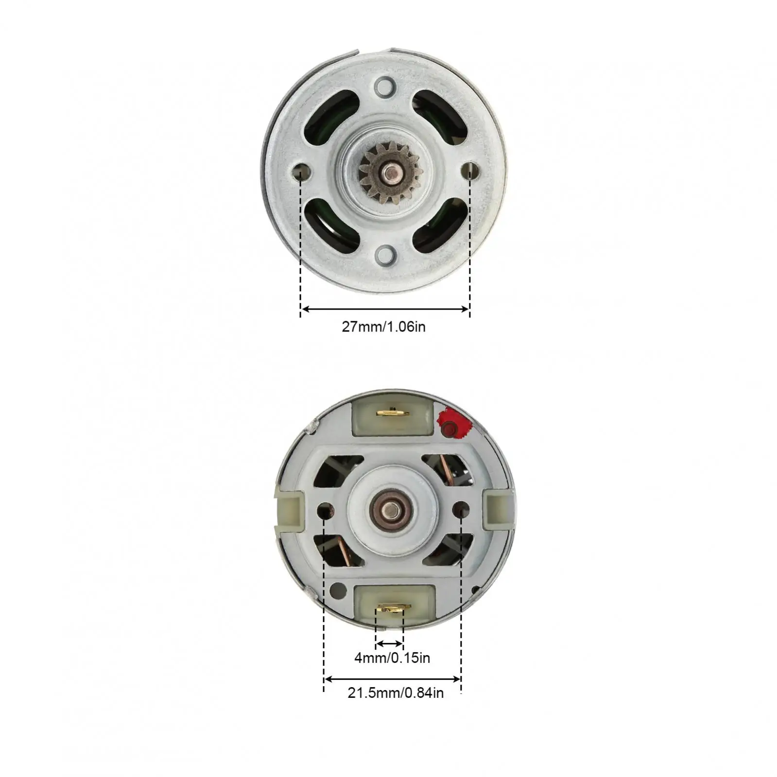 RS550 DC Motor 10.8V 12V 14.4V 18V 13 denti diametro Gear Micro Motor adatto per BOSCH GSR10.8-2-LI/GSR10.8V/trapano elettrico