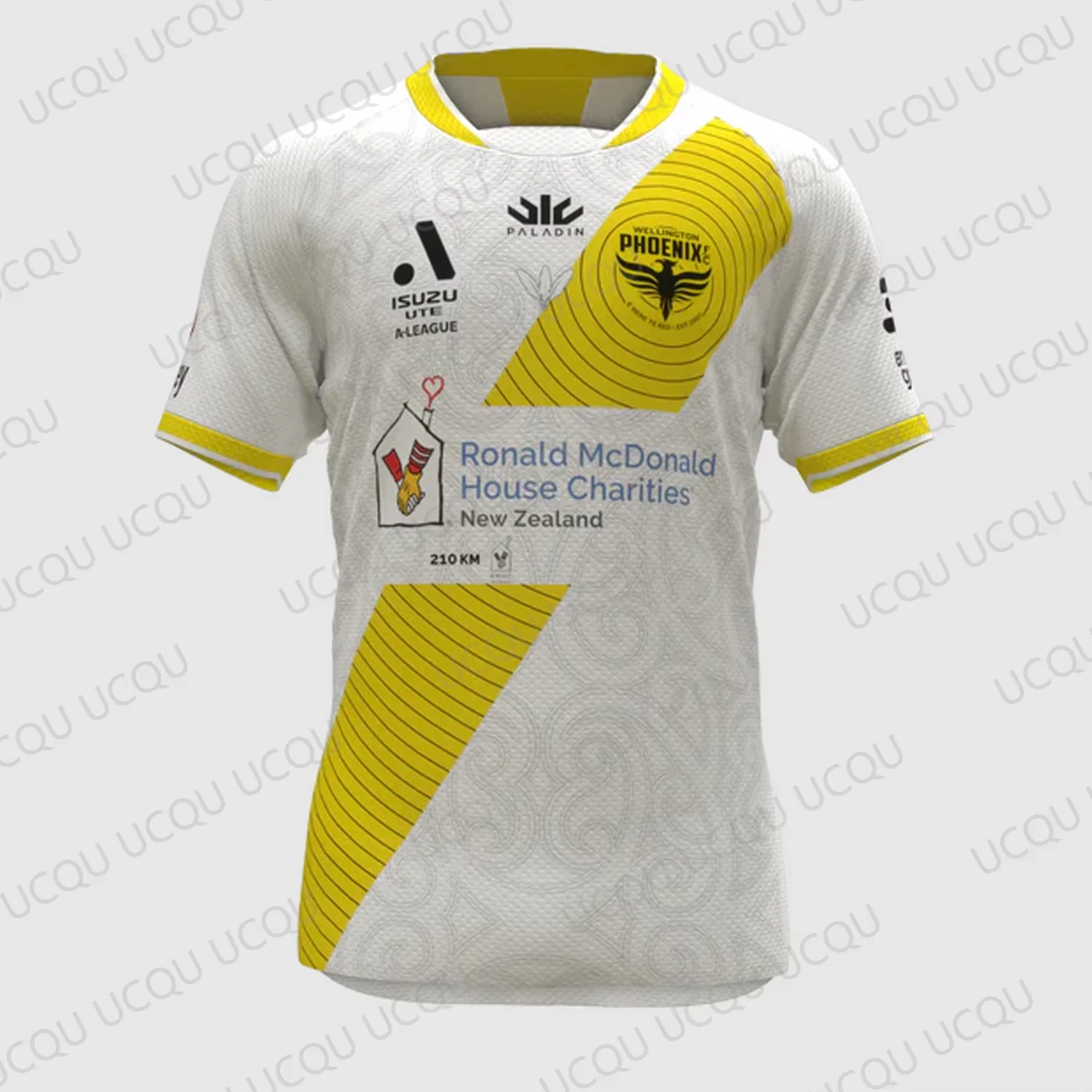 

2025 Wellington Phoenix Replica Charity Jersey Quick-Drying for Daily Training Oversized Sweat-Wicking Quick-Drying for Daily