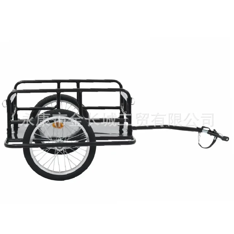 Foldable Pet Bicycle Trailer Outdoor Riding Rear Trailer Bicycle Pet Traction Tool Car