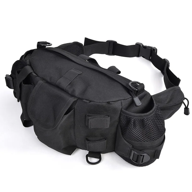 

Best Sellers Black Tactical Waist Bag Multi-functional Utility Pack Tactical Waist Bag