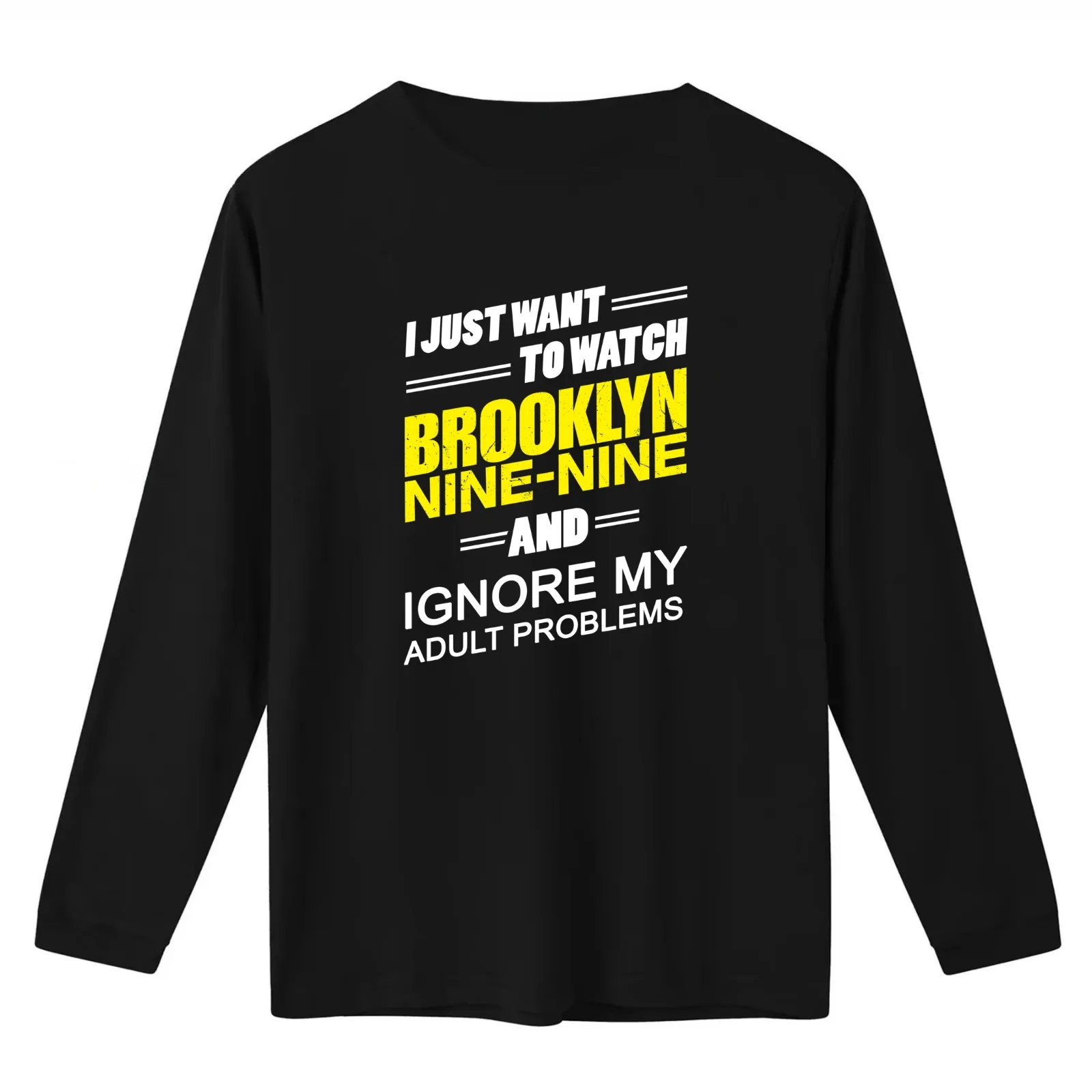Ignore My Adult Problems.. T-Shirt Summer Casual Cotton Tee Oversized Streetwear Tops Vintage Graphic Print Unisex Men Women
