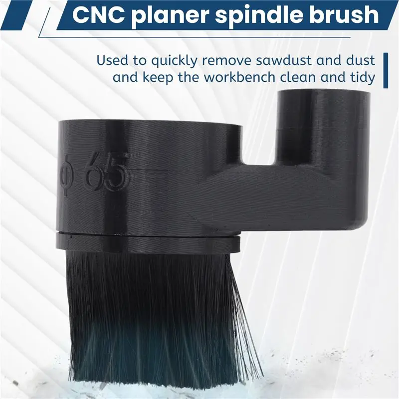 AB11-Brush Vacuum Cleaner Engraving Machine Dust Collector Cover For CNC Router Milling 775 300W 500W Spindle