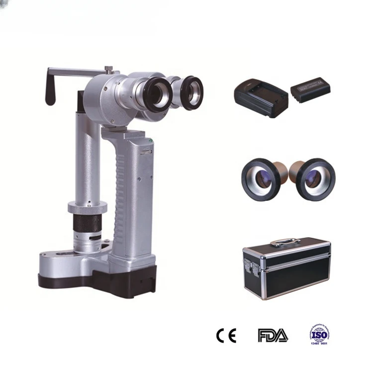 ML-HSL2 Best selling LED Portable Slit lamp China Low price handheld slit lamp with certificates OEM Available