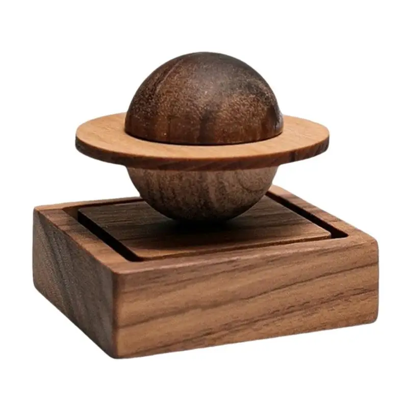 

Wood Oil Diffuser Passive Aromatherapy Fragrance Diffuser Jupiter Shaped Scent Diffusers For Home Car Dashboard Desk Bathroom