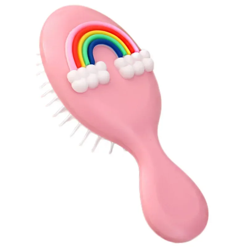 Small Size Children Air Cushion Brush Portable Pocket Comb Head Massage Comb Girls Children Hair Styling Comb Barber Accessories