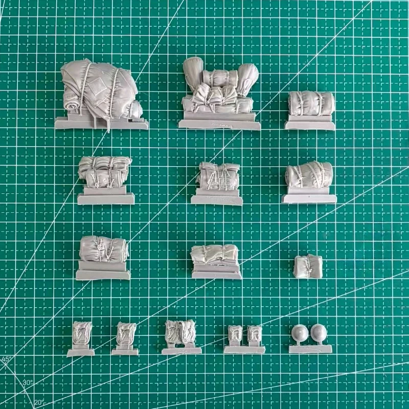 Modelo de resina fundida em escala 1/35, kit montado, conjunto de acessórios British Humber Mk III (sem tanque), desmontado e sem pintura