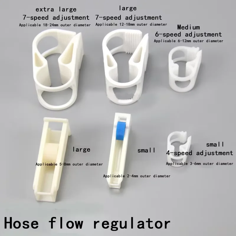 Hose Flow Regulator Robert Clamp Water Stop Clamp Bottle Drip Flow Rate Adjustment Switch Damper