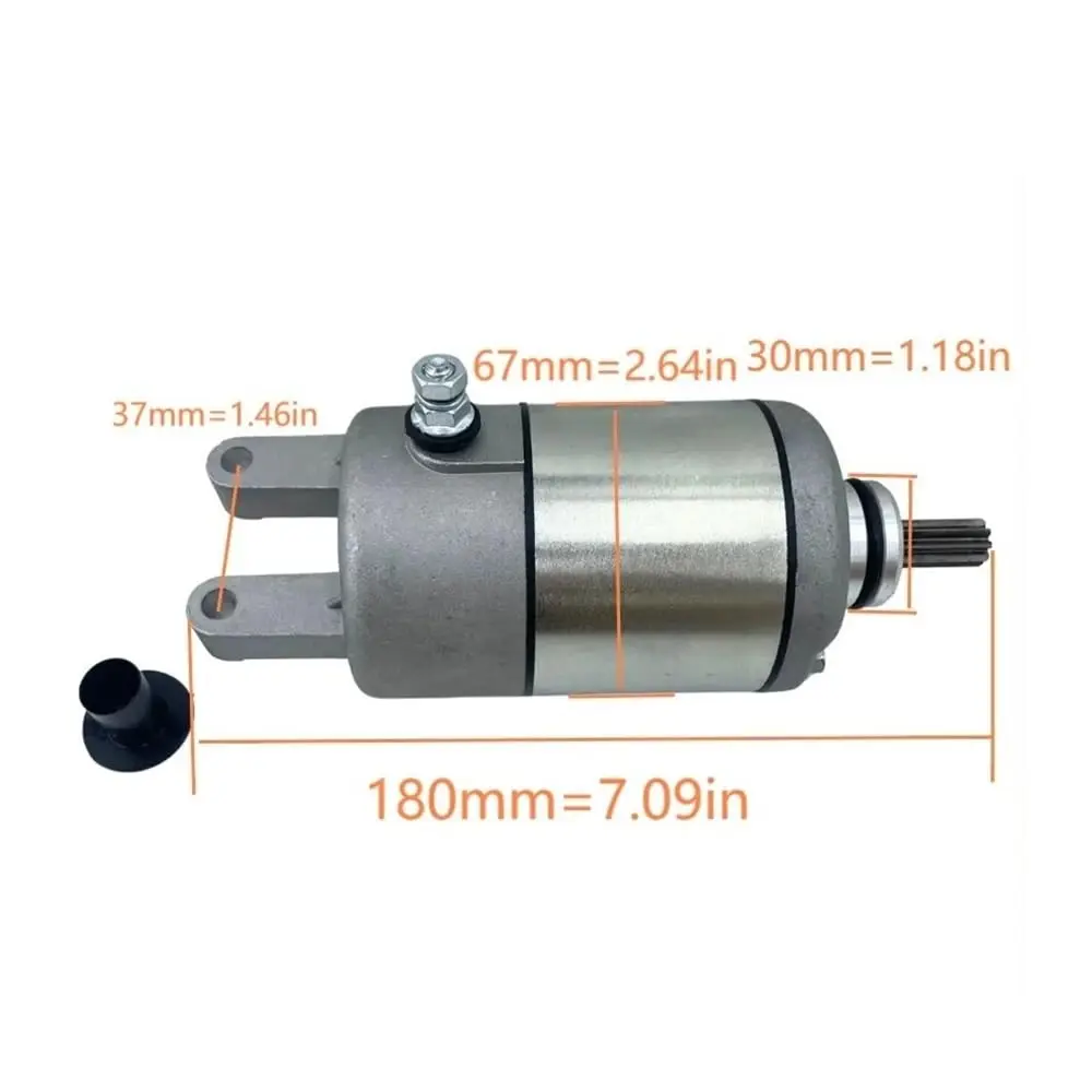 Starter Motor Fit for STELS 300B Linhai Buyang 300 2.1.01.6000 LU019989 24101 Velvet 250 LC Touring 4HC-81800-00 YP250
