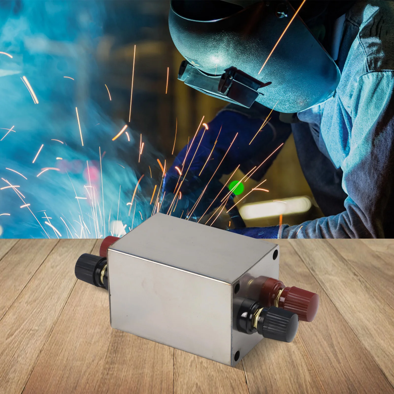 สําหรับวัสดุต่างๆเครื่องเชื่อมแบตเตอรี่ตะกั่วกรด DC เชื่อมเครื่องมือเชื่อมขนาดกะทัดรัดขนส่งง่ายการออกแบบน้ําหนักเบา